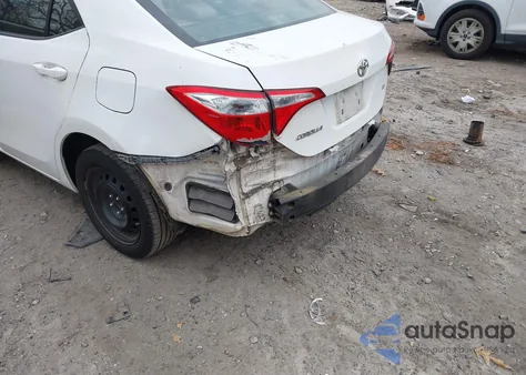 2016 Toyota Corolla Le z USA, uszkodzony, nr VIN 2T1BURHE1GC700577